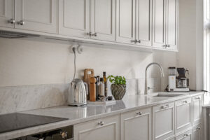 P2 framed doors in painted MDF with a classic, timeless design.
