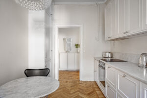 P2 framed doors in painted MDF with a classic, timeless design.